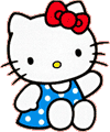 Hello Kitty para colorear